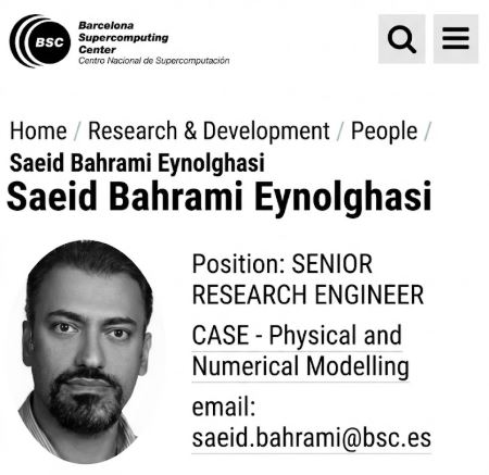 سعید بهرامی - بارسلون